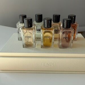 Fendi Mini Fragrance Set-7 total, New/Unopened